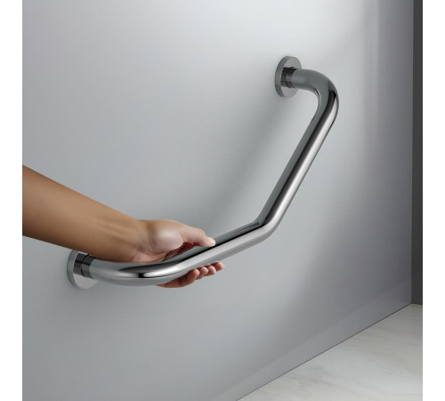 Поручень Aquatek 425 мм полированный хром AQ4997CR