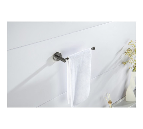 Полотенцедержатель Aquanet Europa оружейная сталь AQ4119BGM