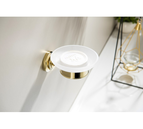 Мыльница для ванной Aquatek Классик полированное золото AQ4503PG