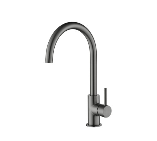 Смеситель для кухни Aquanet Европа оружейная сталь AQ1382BGM