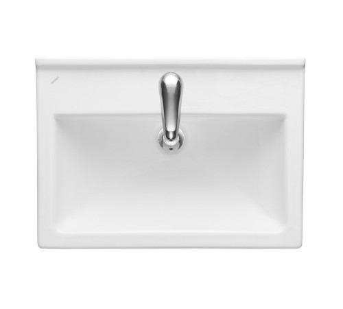 Умывальник Sanita Визит-55 с переливом белый 400х550 мм 1.3115.3.S00.11B.0