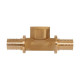 Тройник аксиальный Hoobs 25x3.5-3/4-25x3.5 мм с внутренней резьбой HB-PEXTG-253425