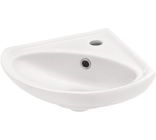 Умывальник Santek Ирис 36 см угловой 1 отверстие 1.WH11.0.514