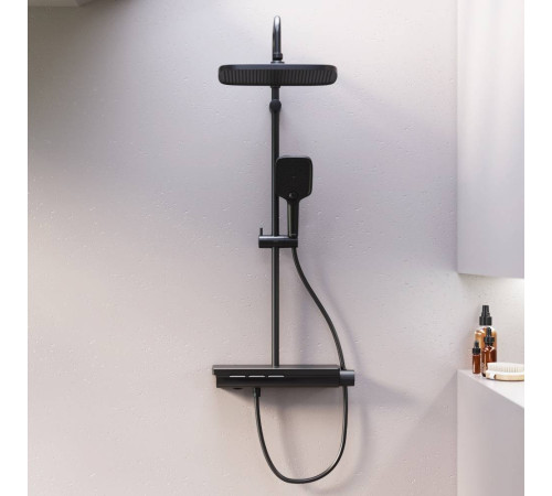 Душевая система с термостатом AM.PM Gala черный 953760300