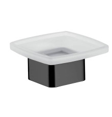 Мыльница настольная emco Loft сатинированное стекло черная 0530 133 01