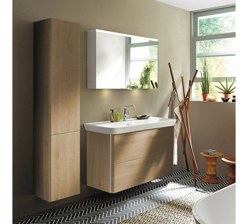 Тумба с раковиной Burgbad Iveo 120х49.2х72.1 см Кашемировый дуб SFEN120F2747G0161C0001