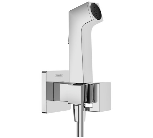 Комплект гигиенического душа hansgrohe Bidette E со шлангом и держателем 29233000