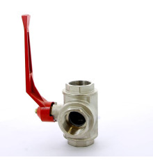 Кран шаровой Itap трехходовой L-порт ВВ рычаг 2 1280200