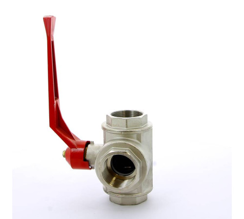 Кран шаровой Itap трехходовой L-порт ВВ рычаг 2 1280200