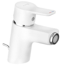 Смеситель для биде KLUDI PureEasy со сливным гарнитуром белый 375339165