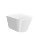 Унитаз подвесной Kerama Marazzi Plaza Modern 36х53 см безободковый KMPMWc53GWh2