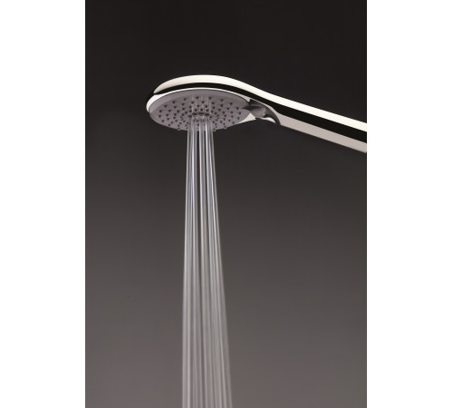 Душевой комплект Bossini Syncronia с лейкой, шлангом и держателем, черный матовый C12035C.073