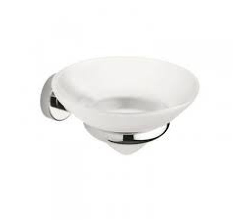 Мыльница стеклянная TESKA TE 123.51 хром TE12351