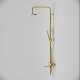 Душевая система AM.PM X-Joy с термостатом золото F0785A599