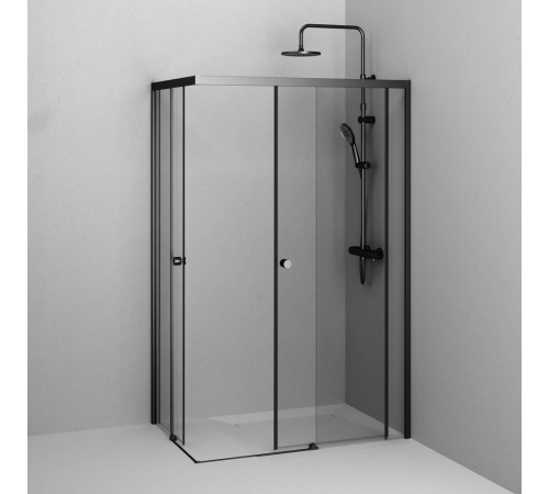 Душевое ограждение AM.PM X-Joy 120х80 см без поддона W94G-403-12080-BT