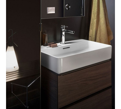 Тумба с раковиной Laufen Space 43.5х38.5х52 см подвесная 2 ящика темный вяз 8.1528.1.000.104.1 / 4.1010.2.160.103.1