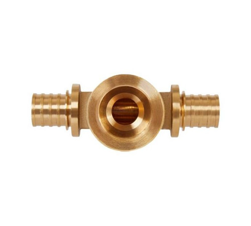 Тройник аксиальный Hoobs 20x2.8-3/4-20x2.8 мм с внутренней резьбой HB-PEXTG-203420