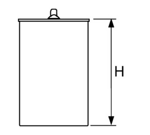 Погружной стакан TECE 23 мм с мембраной для сифона 660015