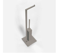 Стойка с ершом и держателем т/б Colombo Design MiniQ 18x18x67.5 см PVD B5018.HPS1-RNE