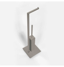 Стойка с ершом и держателем т/б Colombo Design MiniQ 18x18x67.5 см PVD B5018.HPS1-RNE