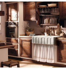 Раковина кухонная Kerasan Hannah Surrey 80x47x23 см без отверстия белый 545001