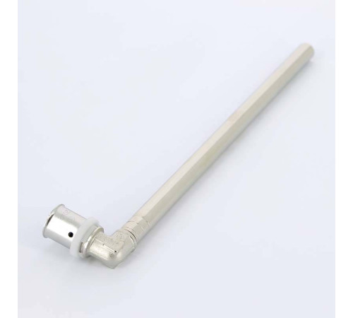 Угол пресс с трубкой для подключения радиатора Uni-Fitt 20x15 мм L=300 мм 717G7153