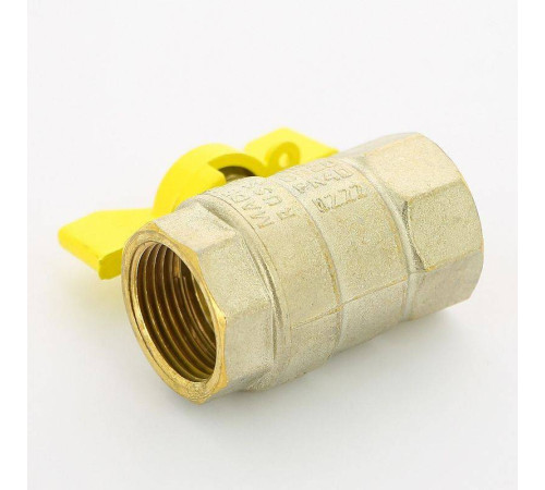 Кран шаровой для газа LD Pride 1/2 ВВ полнопроходной рычаг 47.351.15