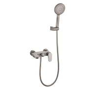 Смеситель для ванны Boheme Spectre никель браш 453-NB