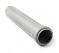 Труба канализационная внутренняя Pro Aqua Comfort 50x1000 мм PA11014