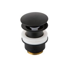 Донный клапан M&Z Click-Clack черный матовый ACS40078