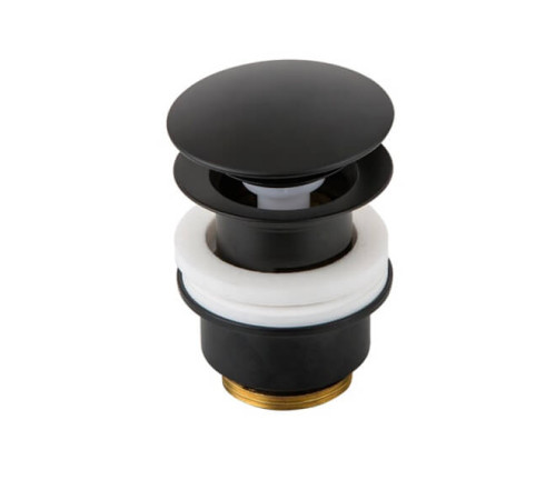 Донный клапан M&Z Click-Clack черный матовый ACS40078
