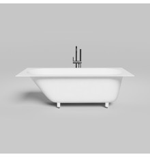 Ванна встраиваемая Salini LOFO 170х75 см Solid Surface белый матовый UM12222