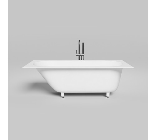 Ванна встраиваемая Salini LOFO 170х75 см Solid Surface белый матовый UM12222