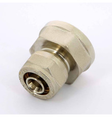 Муфта обжимная никелированная Uni-Fitt 16x3/4 ВР 661N6300