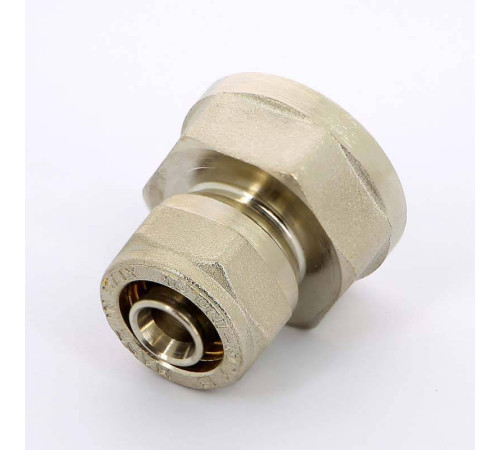 Муфта обжимная никелированная Uni-Fitt 16x3/4 ВР 661N6300