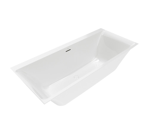 Ванна встраиваемая Villeroy & Boch Subway 3.0 180х80 см Quaryl с ножками и сливом-переливом UBQ180SBW2DV-01