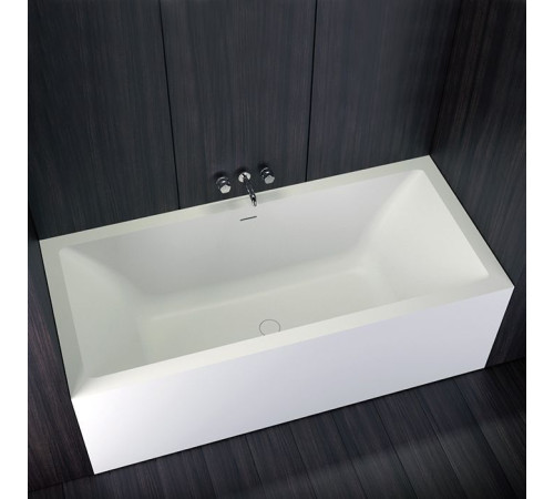 Ванна встраиваемая Knief Shape 170х70х60 см со сливом-переливом click-clack белый матовый 0600-730-01