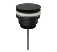 Донный клапан для раковины Splendy Click-Clack 1 1/4 черный матовый AA3071ORMBM