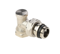 Клапан настроечный угловой Hogart Premium 1/2 НВ PN 10 с кольцом TR11104