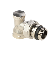 Клапан настроечный угловой Hogart Premium 1/2 НВ PN 10 с кольцом TR11104