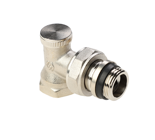 Клапан настроечный угловой Hogart Premium 1/2 НВ PN 10 с кольцом TR11104