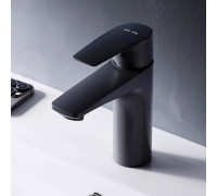 Смеситель для раковины AM.PM Gem черный матовый F90A02122