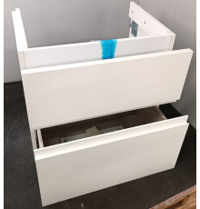 Тумба под умывальник подвесная Roca Oleta 564х548х374 мм 2 ящика Белый матовый A857639501