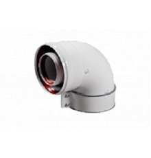 Отвод коаксиальный Baxi 90° 60/100 мм (кроме ECO Classic / ECO Nova) MT71410142