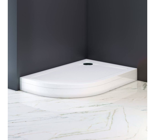 Поддон душевой AM.PM Gem 120x80 см акриловый правосторонний W83T-302R120W