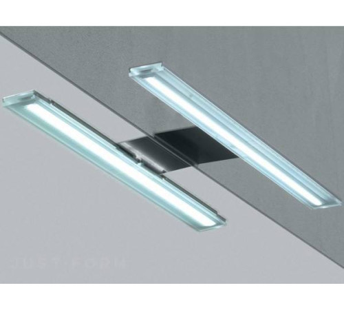 Зеркальный шкаф Cerasa Velvet 120х63х17 см 3 дверцы LED Tavolato Biscotto S71 762 C0