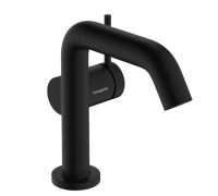Смеситель для раковины Hansgrohe Tecturis S 112 мм Push-Open CoolStart черный матовый 73320670