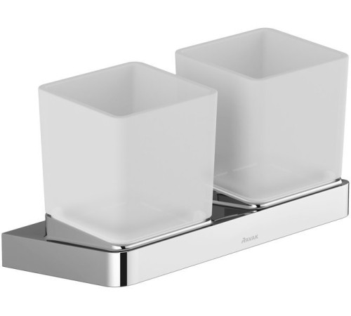 Держатель с двумя стаканами Ravak 10° TD 220.00 X07P322
