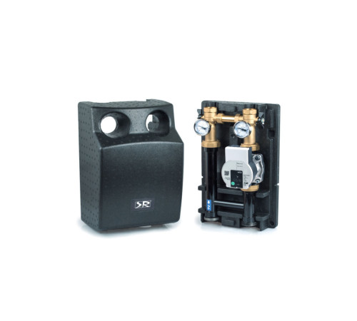 Группа быстрого монтажа SR Rubinetterie THERMOMAT 1 прямая подача с насосом Wilo YONOS-PARA 25/6 1000-2500W000