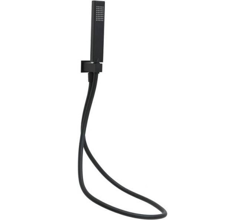 Душевой гарнитур Allen Brau Infinity черный матовый 5.21021-31